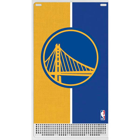 NBA Golden State Warriors Canvas Xbox Series S Console Skin